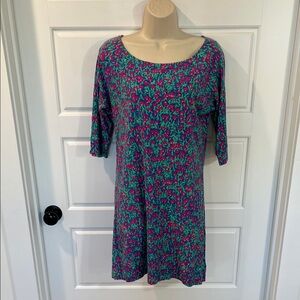 Lilly Pulitzer floral dress Size Small